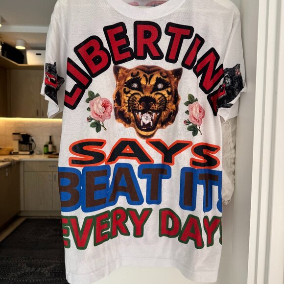 LIBERTINE Crewneck Mens T-Shirt - Picture 1 of 4